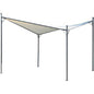 GAZEBO ZANTE DOMUS ACCIAIO/POLY MT 3,5X3,5