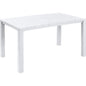 TAVOLO JULIE KETER PP BIANCO 147X90 H.CM 75