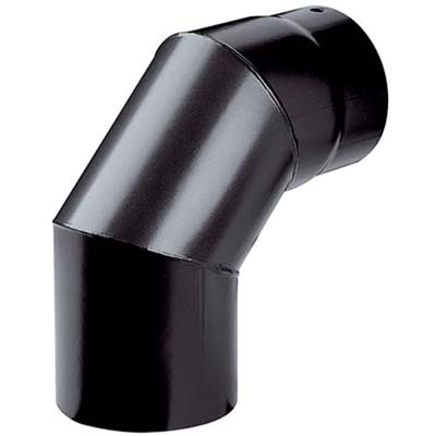 GOMITO LEGNA 90° PLUS NERO OPACO SAVE CM 12 Immagine principale del prodotto
