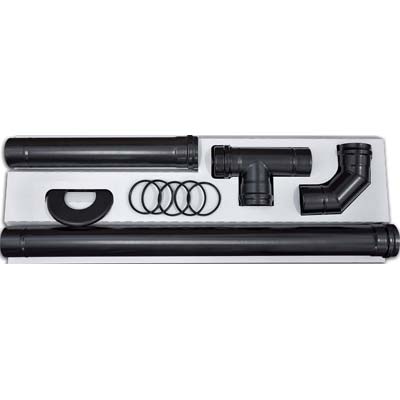 TUBO PELLET NERO OPACO KIT SAVE CM 8 CF=PZ 11 Immagine principale del prodotto