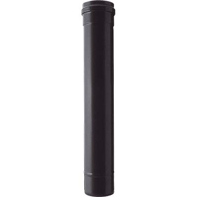 TUBO PELLET LIGHT NERO OPACO SAVE CM  8 H.CM  50