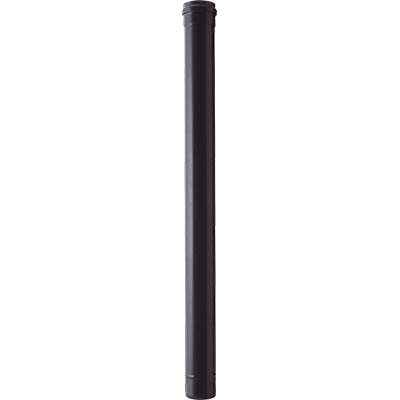 TUBO PELLET LIGHT NERO OPACO SAVE CM 12 H.CM 100