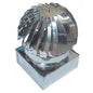 VENTOLINO GIREVOLE BASE QUADRA INOX AISI 304 CM 32X42