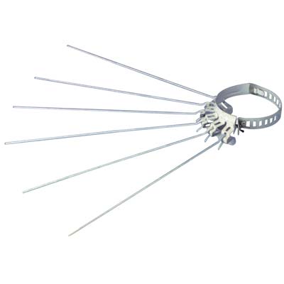 STENDIBIANCHERIA A RAGGIERA BIANCO X TUBO CM 8/13 Immagine principale del prodotto