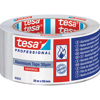 NASTRO ALLUMINIO UNIVERSALE 63632 TESA NATURALE CM 5 MT 25 Immagine principale del prodotto