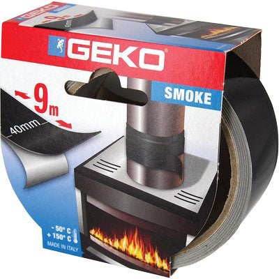 NASTRO ALLUMINIO EMMESMOKE GEKO NERO  CM 4 MT 9 Immagine principale del prodotto