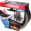 NASTRO ALLUMINIO EMMESMOKE GEKO NERO  CM 4 MT 9