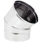 GOMITO INOX AISI 304 45° CM 10