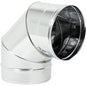 GOMITO INOX AISI 304 90° CM 25