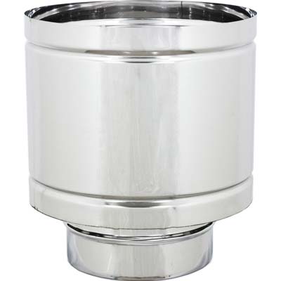 TERMINALE SCARICO A BOTTE MASCHIO ACCIAIO INOX 304 CM 12 H.CM 22