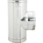 TUBO A TEE 90° MFF ACCIAIO INOX AISI 304 CM  8