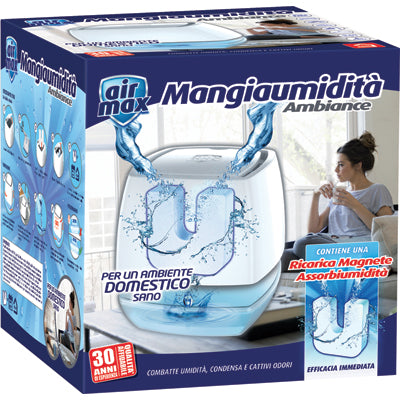 AIRMAX TAB MAGNETE KIT AMBIANCE 1 VASCHETTA + RICARICA GR 450 Immagine principale del prodotto