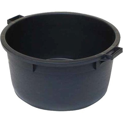 MASTELLONE SOTTOSPINA TONDO NERO + MANICI ICS LDPE LT 100 CM 75 H.CM 33