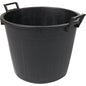 MASTELLO TONDO 2 MANICI ICS LDPE NERO LT 32 CM 44 H.CM 35
