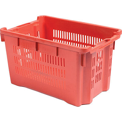 CASSA ORTOFRUTTA SALVASPAZIO ICS HDPE SEMICHIUSA CM 52X42 H.CM 29 (245) Immagine principale del prodotto