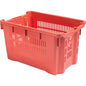 CASSA ORTOFRUTTA SALVASPAZIO ICS HDPE SEMICHIUSA CM 52X42 H.CM 29 (245)