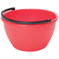 CESTA RACCOLTA TONDA ICS PPL ROSSO LT 16