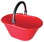 CESTA RACCOLTA OVALE MANICO FISSO ICS PPL ROSSO LT 20