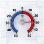 TERMOMETRO FINESTRA THERM32 VELAMP PP TRASPARENTE -50/+50°C  CM 7,5X7,5
