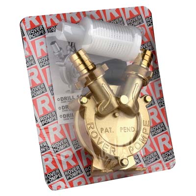 POMPA TRAVASO X TRAPANO OTTONE DRILL 20 ROVER LT/H 1500 H.MAX MT 24 MM 20 Immagine principale del prodotto