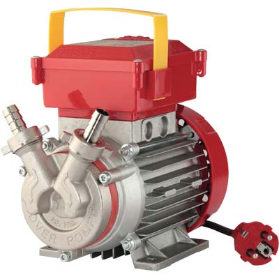 ELETTROPOMPA TRAVASO NOVAX OIL INOX ROVER 14 VOLT 230 WATT 480 LT/H 900 H.MAX MT 10 MM 14