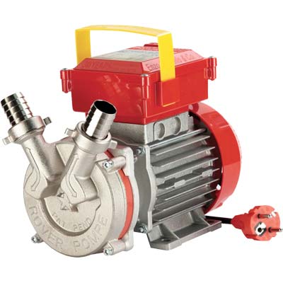 ELETTROPOMPA TRAVASO NOVAX OIL INOX ROVER 25 VOLT 230 WATT 660 LT/H 2500 H.MAX MT 12 MM 25