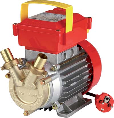 ELETTROPOMPA TRAVASO OTTONE CE ROVER 20 VOLT 230 WATT 360 LT/H 1700 H.MAX MT 25 MM 20 Immagine principale del prodotto
