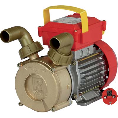ELETTROPOMPA TRAVASO OTTONE CE ROVER 30 VOLT 230 WATT 800 LT/H 4500 H.MAX MT 20 MM 30 Immagine principale del prodotto