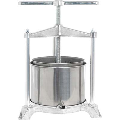 TORCHIETTO MILLEUSI TOMMY ALU PAVI ALLUMINIO + INOX CM 22,5 H.CM 16,5 LT 5