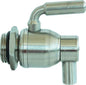 RUBINETTO A SFERA INOX SALVAGOCCIA + GHIERA TORNITO 3/8M