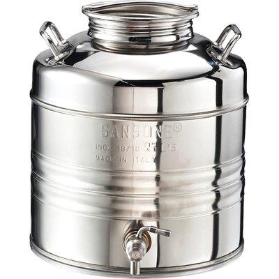 FUSTINO GRAFFATO SANSONE INOX 18/10 LT 15 Immagine principale del prodotto