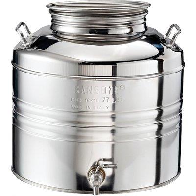 FUSTINO GRAFFATO SANSONE INOX 18/10 LT 30 Immagine principale del prodotto