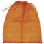 SACCO RASCHEL A RETE PP ARANCIO/ROSSO CM 35X50 PORTATA KG 5-10