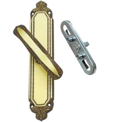 CREMONESE EXPORT GRATZ BUSSOLE OTTONE BRONZATA SFUMATA Immagine principale del prodotto