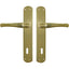 MANIGLIA RIO FORO PATENT OTTONE LUCIDO Q8 I.MM 70 CF=PZ 2