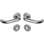 MANIGLIA OLARIX ROSETTA FORO PATENT COTTALI ACCIAIO INOX SATINATO CF=PZ 2