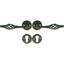 MANIGLIA BASKET ROSETTA FORO SAGOMATO COTTALI VERN NERA Q8 CF=PZ 2