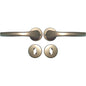 MANIGLIA GABRY ROSETTA FORO PATENT ALLUMINIO BRONZATO Q8 CF=PZ 2
