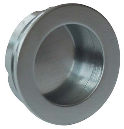 MANIGLIA INCASSO TONDA COTTALI MM 40X12 OTTONE LUCIDO Immagine principale del prodotto