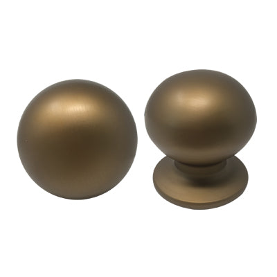 POMOLO X PORTONE 169 SAGUATTI ALLUMINIO BRONZO SATINATO D.MM 70 BASE D.MM 60 Immagine principale del prodotto