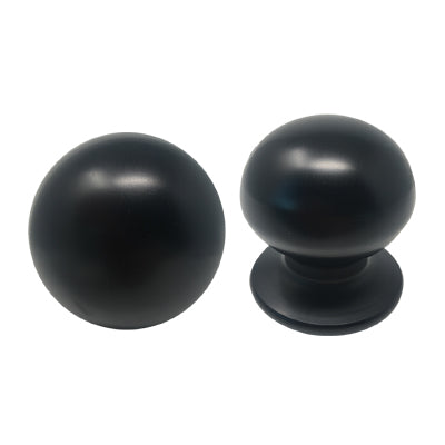 POMOLO X PORTONE 169 SAGUATTI ALLUMINIO NERO D.MM 70 BASE D.MM 60 Immagine principale del prodotto