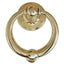 BATTENTE X PORTONE RING COTTALI OTTONE LUCIDO MM 110