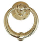 BATTENTE X PORTONE RING COTTALI OTTONE LUCIDO MM 110