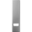 PLACCA AVVOLGITORE INCASSO UNIVERSALE ABS GRIGIO SATINATO MM 65X250