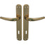 MANIGLIA TORINO OTTONE FORO PATENT ZAMA OTTONE LUCIDO Q8 I.MM 90 CF=PZ 2