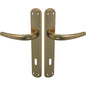 MANIGLIA TORINO OTTONE FORO PATENT ZAMA OTTONE LUCIDO Q8 I.MM 90 CF=PZ 2