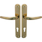 MANIGLIA TORINO OTTONE FORO SAGOMATO ZAMA OTTONE LUCIDO Q8 I.MM 90 CF=PZ 2