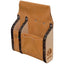 BORSA CARPENTIERE 3 TASCHE + DIVISORI LEGNO LUSSO CROSTA BOVINA CM 20X30X6,5