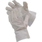 GUANTO CROSTA BOVINO GRIGIO + MANICHETTA 10