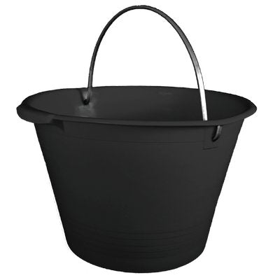 SECCHIO MURATORE PE NERO D.CM 34 LITRI 8 M.FERRO Immagine principale del prodotto